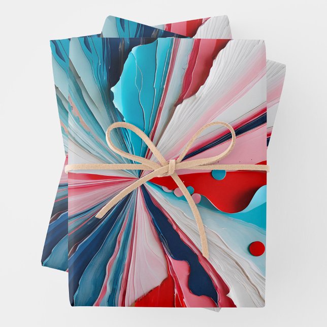 Farbige Papierhandtafelblätter Geschenkpapier Set (Von Creator hochgeladen)