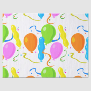Farbige Party-Balloons Seidenpapier