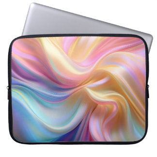 Farbige Pastellseide Laptopschutzhülle