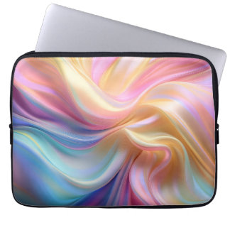Farbige Pastellseide Laptopschutzhülle