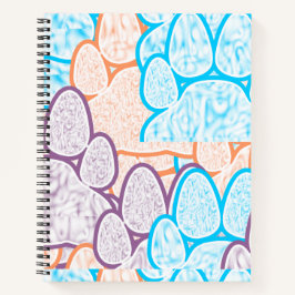 Farbige Paws Illusion Notebook Notizbuch