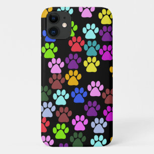 Farbige Paws, Muster, Hundeschlitten, Paw Prints title_seo2