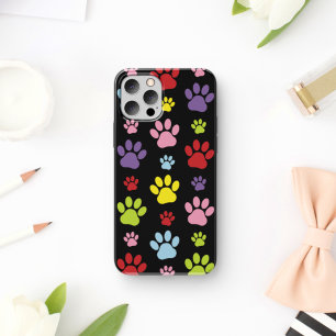 Farbige Paws, Muster, Paw Prints, Hundeschrauben Case-Mate iPhone Hülle