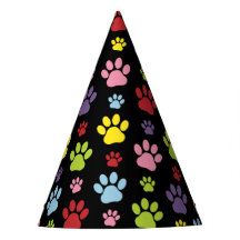Farbige Paws, Muster, Paw Prints, Hundeschrauben