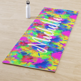 Farbige Personalisierte Gefärbte Krawatte Yogamatte