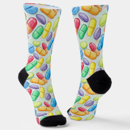 Farbige Pharmacy Socks CPhT Socken