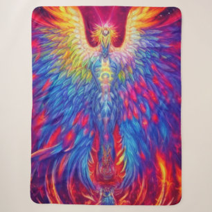 Farbige Phoenix Sherpa-Decke Sherpadecke