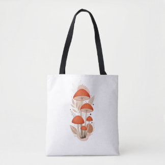 Farbige Pilz-Vibrant-Botanik-Tasche Tasche