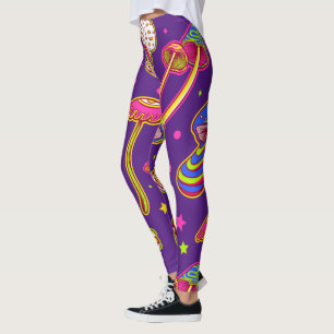 Farbige Pilze - Erstaunliches Magisches Pflanzenmu Leggings