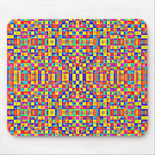 Farbige Pixel Mousepad