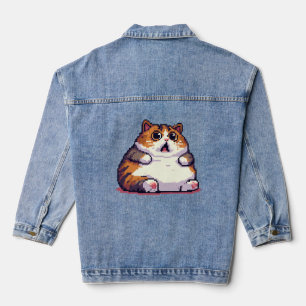 Farbige Pixelkunst Jeansjacke