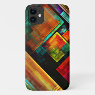 Farbige Plätze Modernes Abstraktes Kunstmuster #04 Case-Mate iPhone Hülle