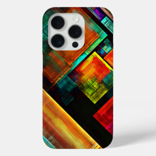 Farbige Plätze Modernes Abstraktes Kunstmuster #04 Case-Mate iPhone Hülle