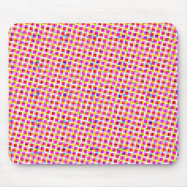 Farbige Plätze Mousepad (Vorne)