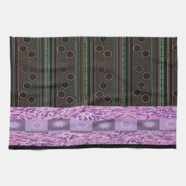 farbige Pokadot-Kreise Küchentücher