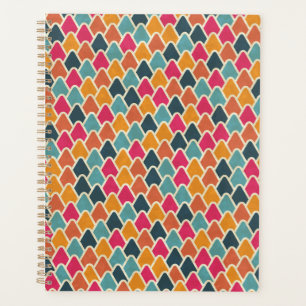 Farbige Pop-Geometrie-Designs – Moderner abstrakte Planer