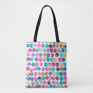 Farbige Pop-Tasche – Lustiges und süßes Wasserfarb Tasche