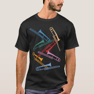 Farbige Posaunen T-Shirt
