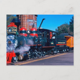 Farbige Postkarte des Zuges