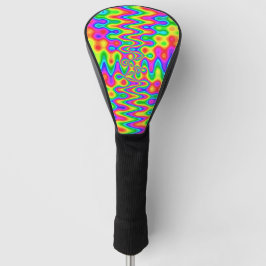 Farbige Psychedelic Golf Head Cover Headcover