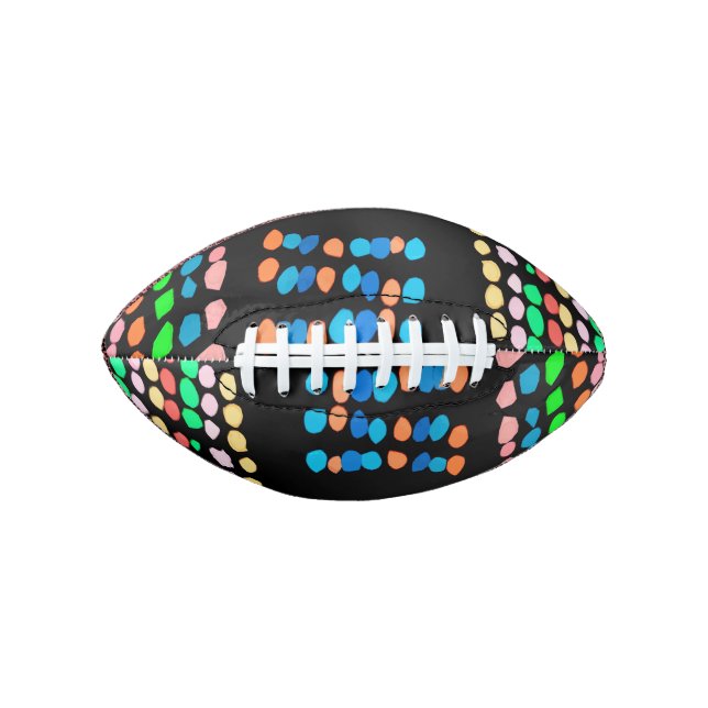 Farbige Punkte Football (Vorderseite)