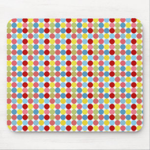 Farbige Punkte Mousepad