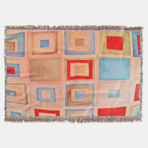 Farbige Quadrate Decke