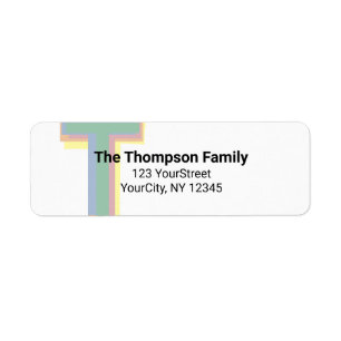 Farbige Rainbow-Fett-Typografie