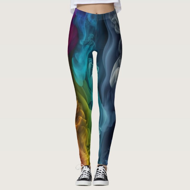 Farbige Raucher-Leggings - Cool Leggings (Vorderseite)