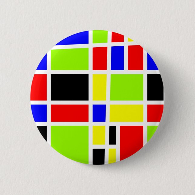 Farbige Rechtecke Button (Vorderseite)