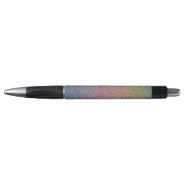 Farbige Regenbogen-Imitate Glitzer Pink Blau Kugelschreiber