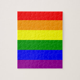 Farbige Regenbogen-LGBT-Schwulenflagge