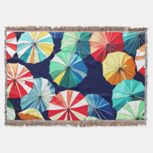 Farbige Regenschirme  Decke