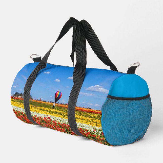Farbige Reisetasche Duffle Bag (Rechte Ecke)