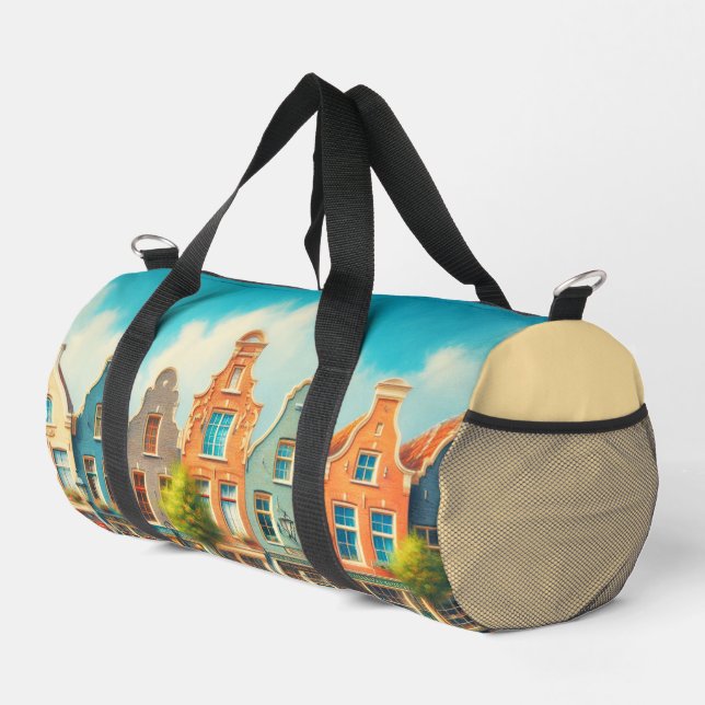 Farbige Reisetasche Duffle Bag (Rechte Ecke)