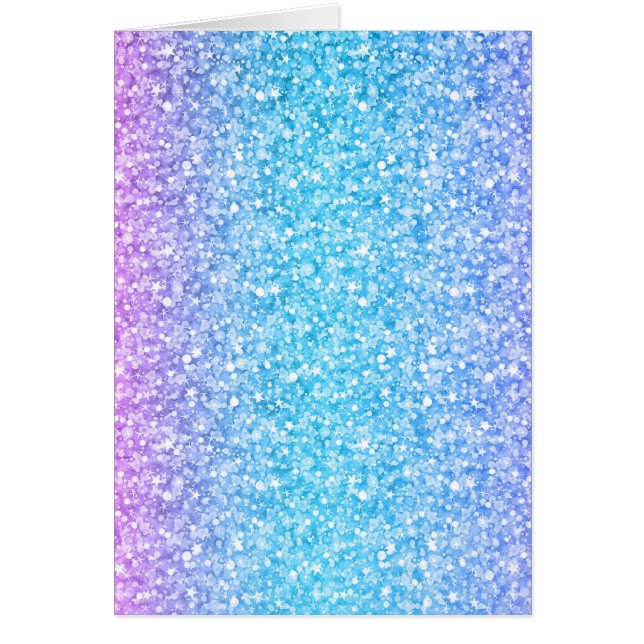 Farbige Retro-Glitzer und Glitzern (Vorne)