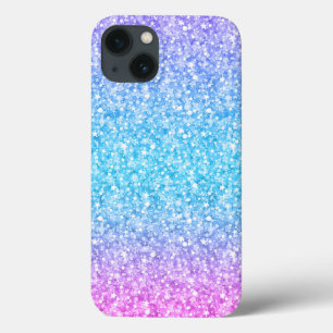 Farbige Retro-Glitzer und Glitzern Case-Mate iPhone Hülle