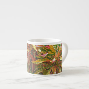 "FARBIGE RIBBON-ÄHNLICHE BLÄTTER" TASSE