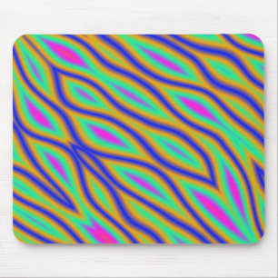 Farbige Ripples Mousepad