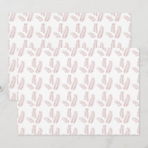 Farbige Rollen aus Packpapier mit verschiedenen Fo