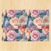 Farbige Rose Muster Blume Blumenmuster