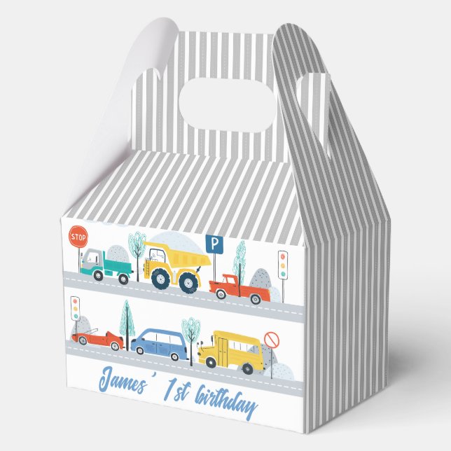 Farbige Schachtel für Straßen und Verkehr Geschenkschachtel (Vorderseite)