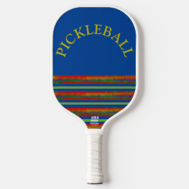 "Farbige Schicht" Pickleball Schläger