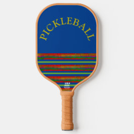 "Farbige Schichten" Pickleball Schläger