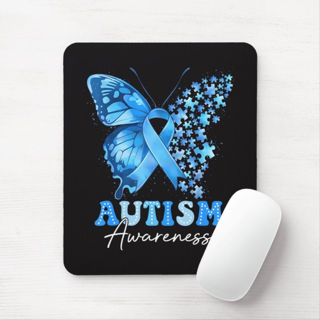 Farbige Schmetterling-Puzzle Mousepad (Mit Mouse)
