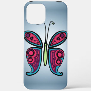 Farbige Schmetterlingsillustration Case-Mate iPhone Hülle