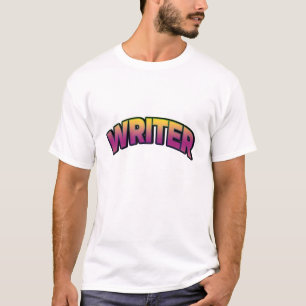 Farbige Schriftstellerin T-Shirt