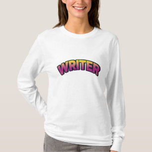 Farbige Schriftstellerin T-Shirt