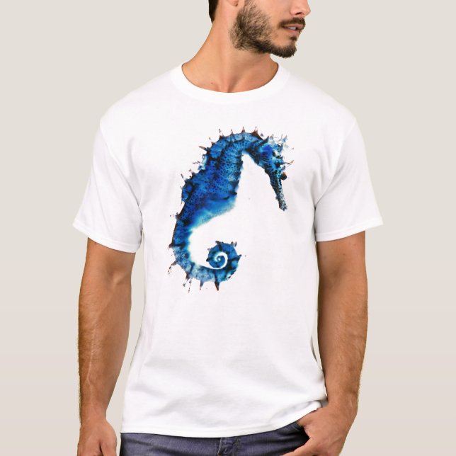 Farbige Seepferde T-Shirt (Vorderseite)