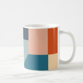 Farbige Segmente Kaffeetasse